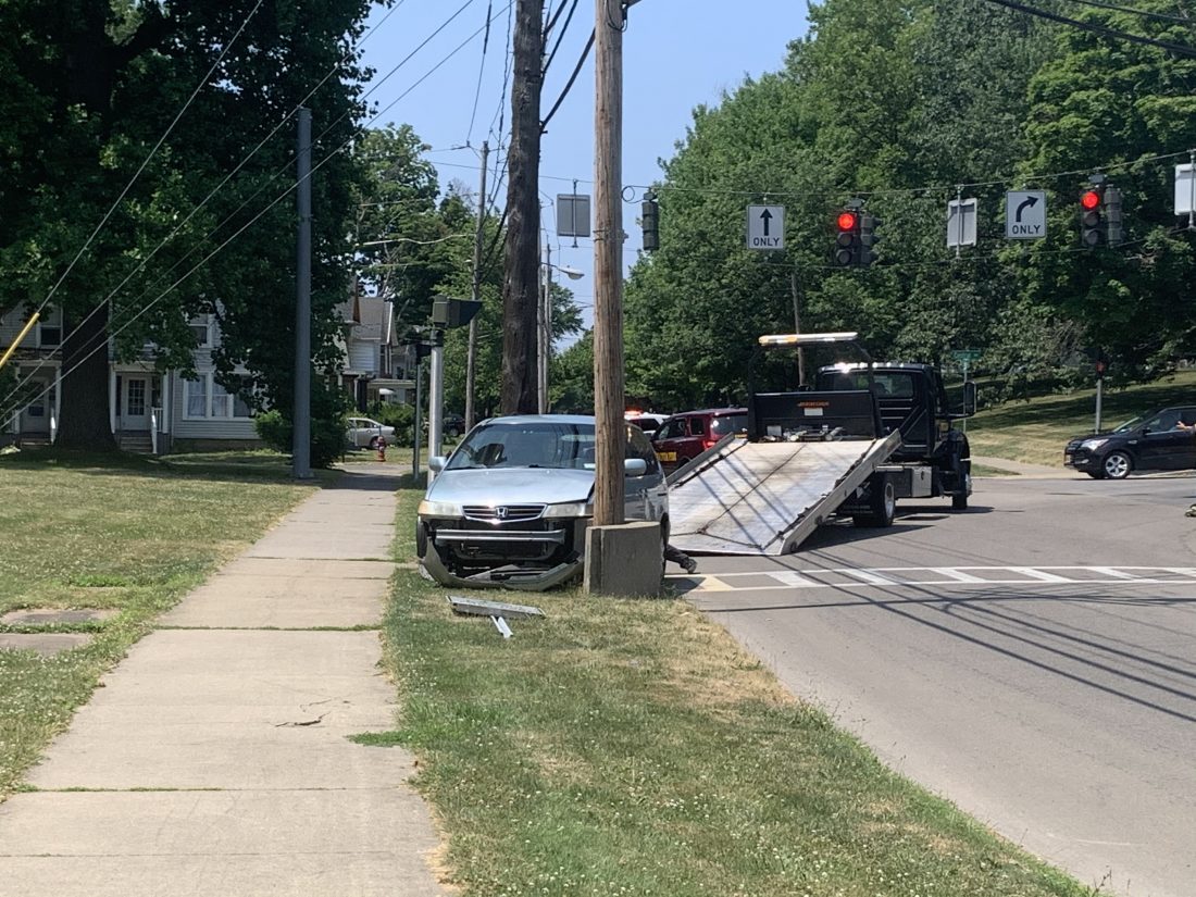 1 taken to hospital following singlevehicle crash News, Sports, Jobs